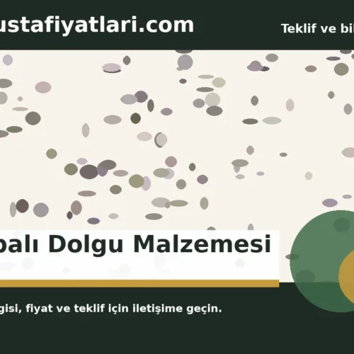 Torbalı Dolgu Malzemesi - Harpuşta Fiyatları