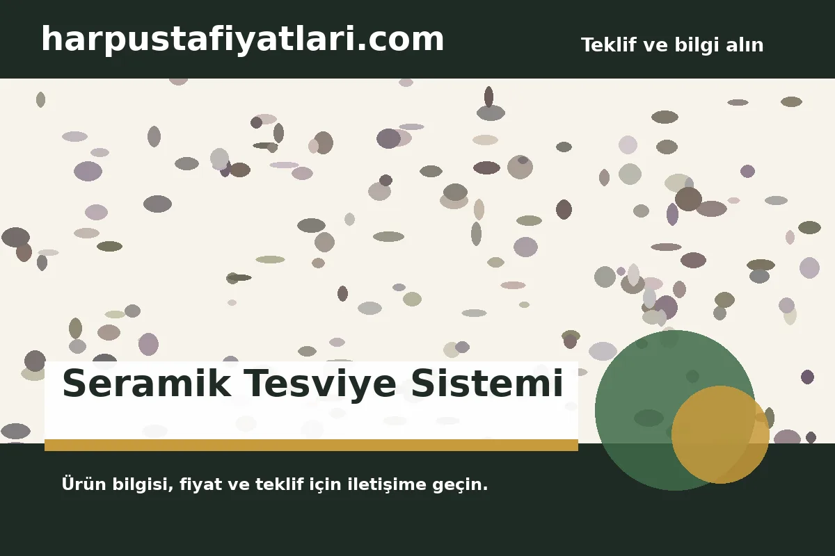 Seramik Tesviye Sistemi ürün banner