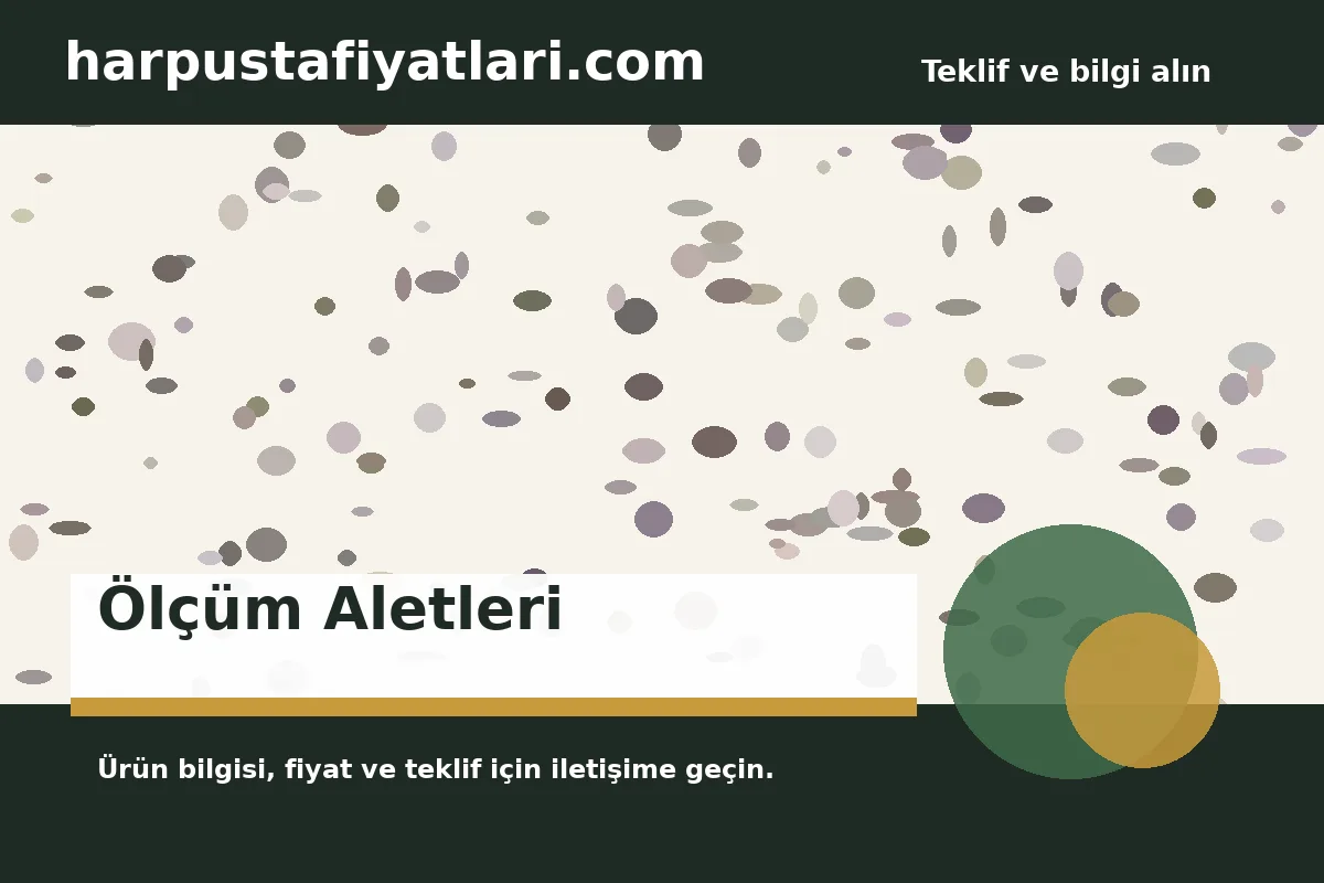 Ölçüm Aletleri ürün banner