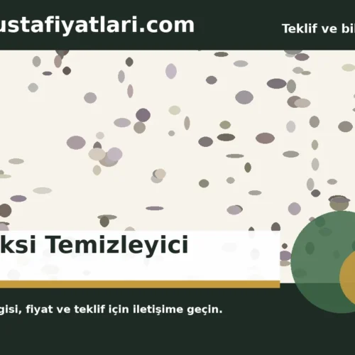 Epoksi Temizleyici - Harpuşta Fiyatları