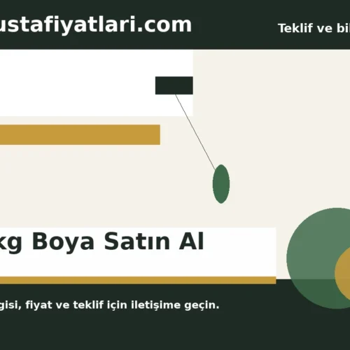 20 kg Boya Satın Al - Harpuşta Fiyatları