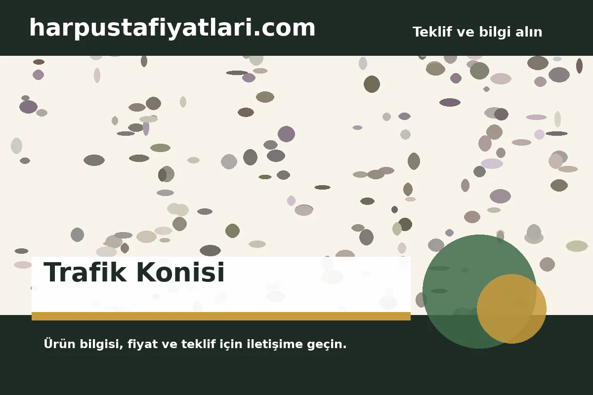 Trafik Konisi ürün banner