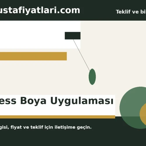 Airless Boya Uygulaması - Harpuşta Fiyatları