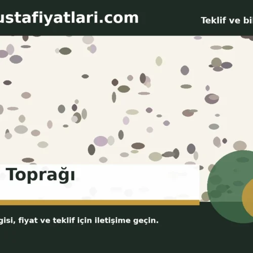 Çim Toprağı - Harpuşta Fiyatları
