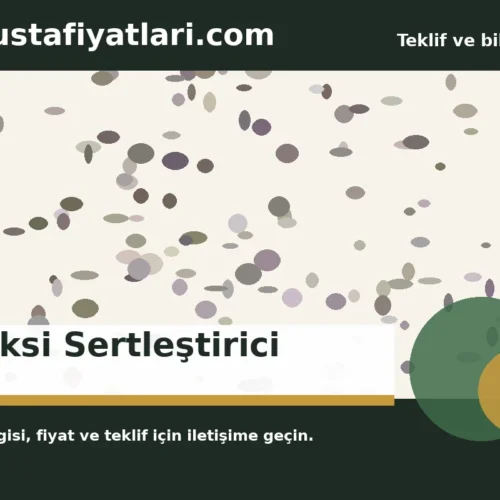 Epoksi Sertleştirici - Harpuşta Fiyatları
