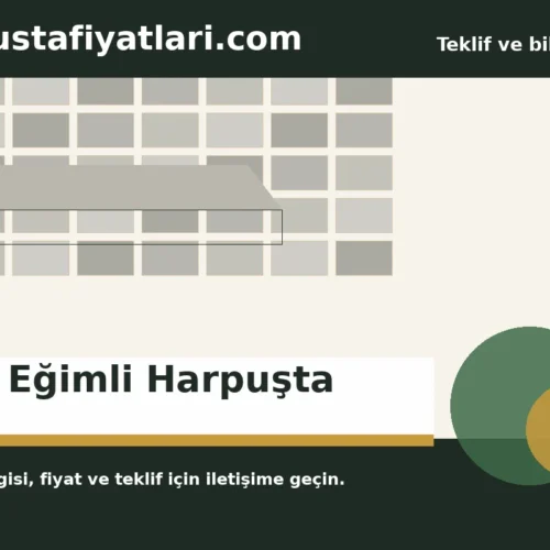 Çift Eğimli Harpuşta - Harpuşta Fiyatları