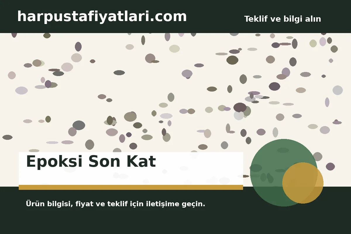 Epoksi Son Kat ürün banner