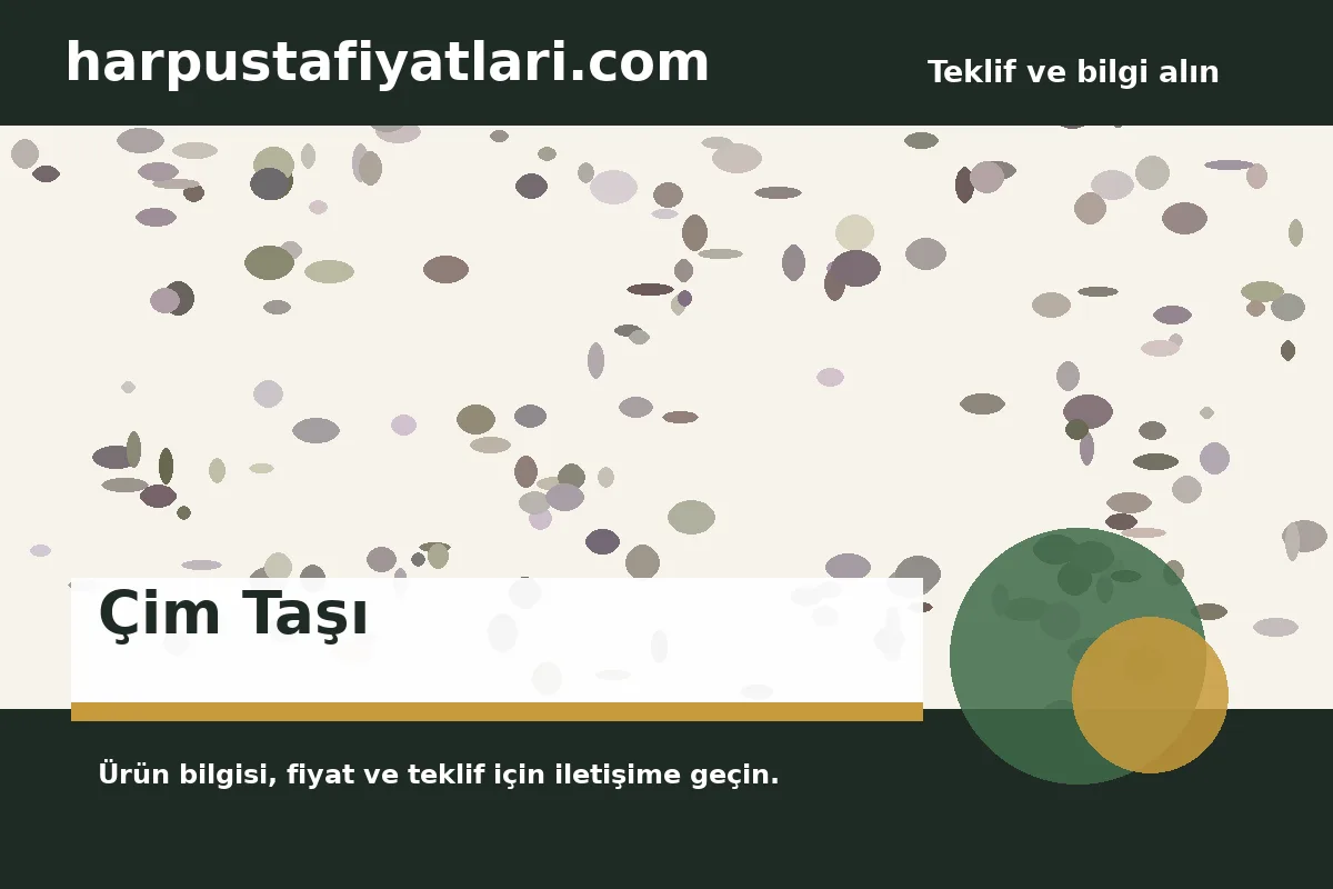 Çim Taşı ürün banner