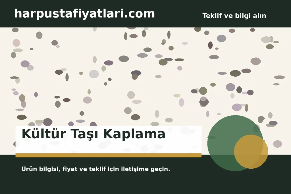Kültür Taşı Kaplama ürün banner