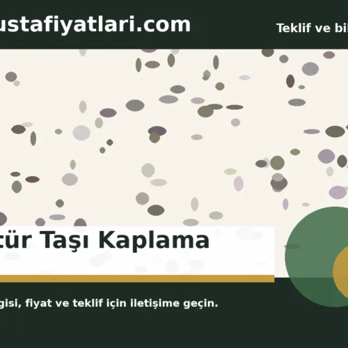 Kültür Taşı Kaplama - Harpuşta Fiyatları