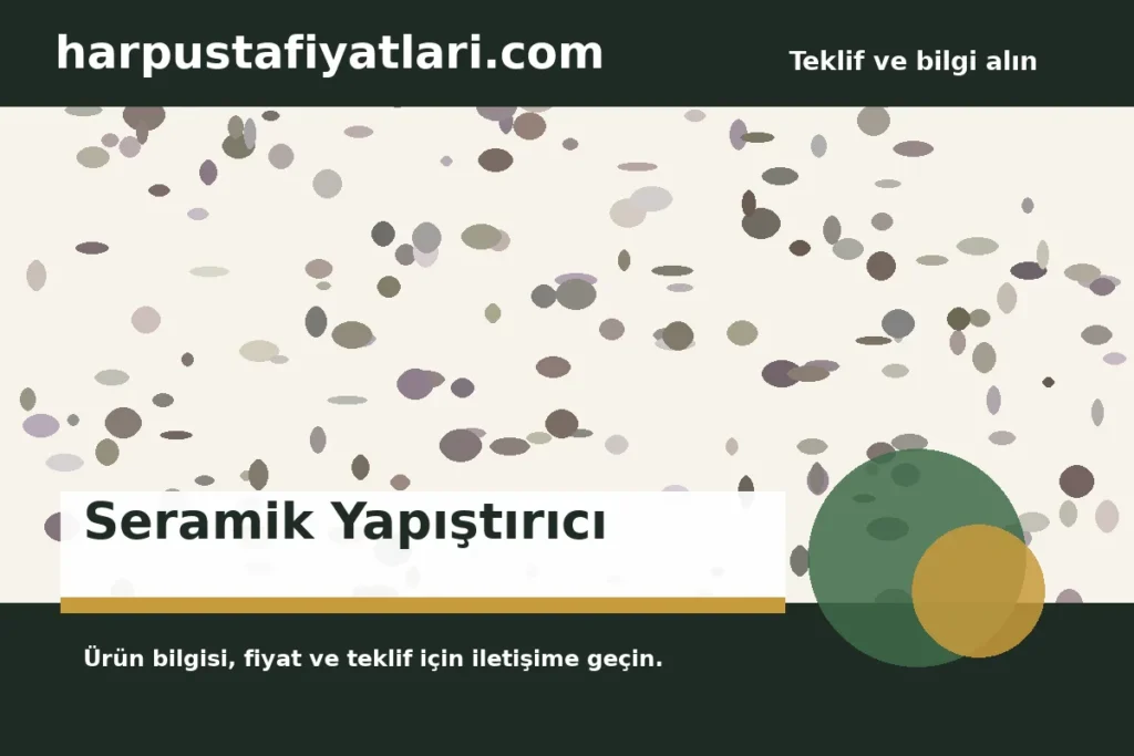 Seramik Yapıştırıcı ürün banner
