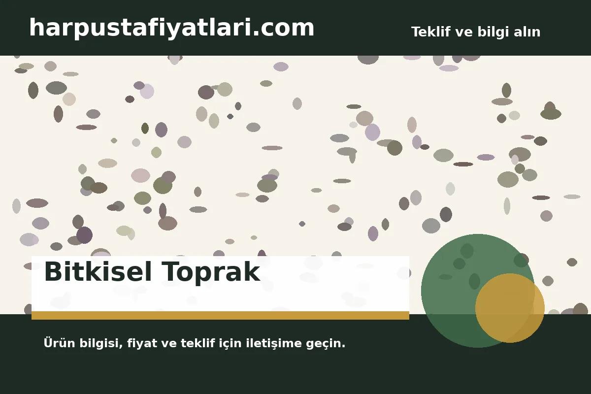 Bitkisel Toprak ürün banner