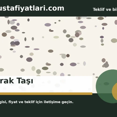 Kayrak Taşı - Harpuşta Fiyatları