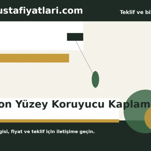 Beton Yüzey Koruyucu Kaplama - Harpuşta Fiyatları