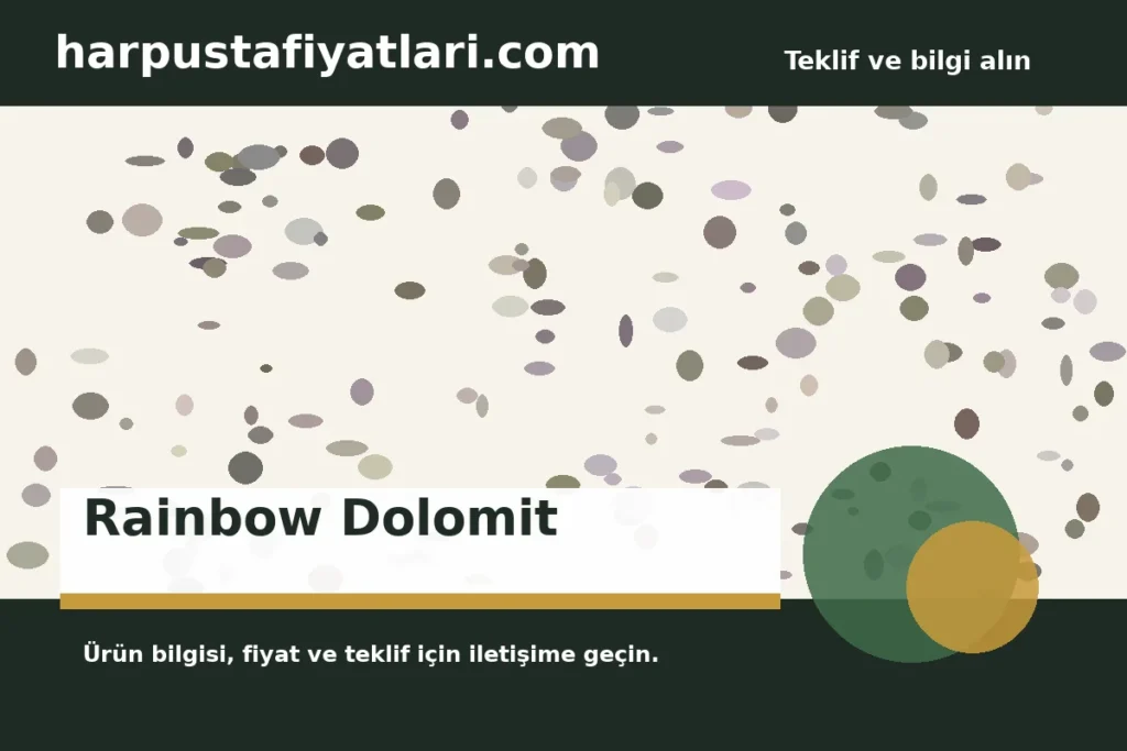 Rainbow Dolomit ürün banner