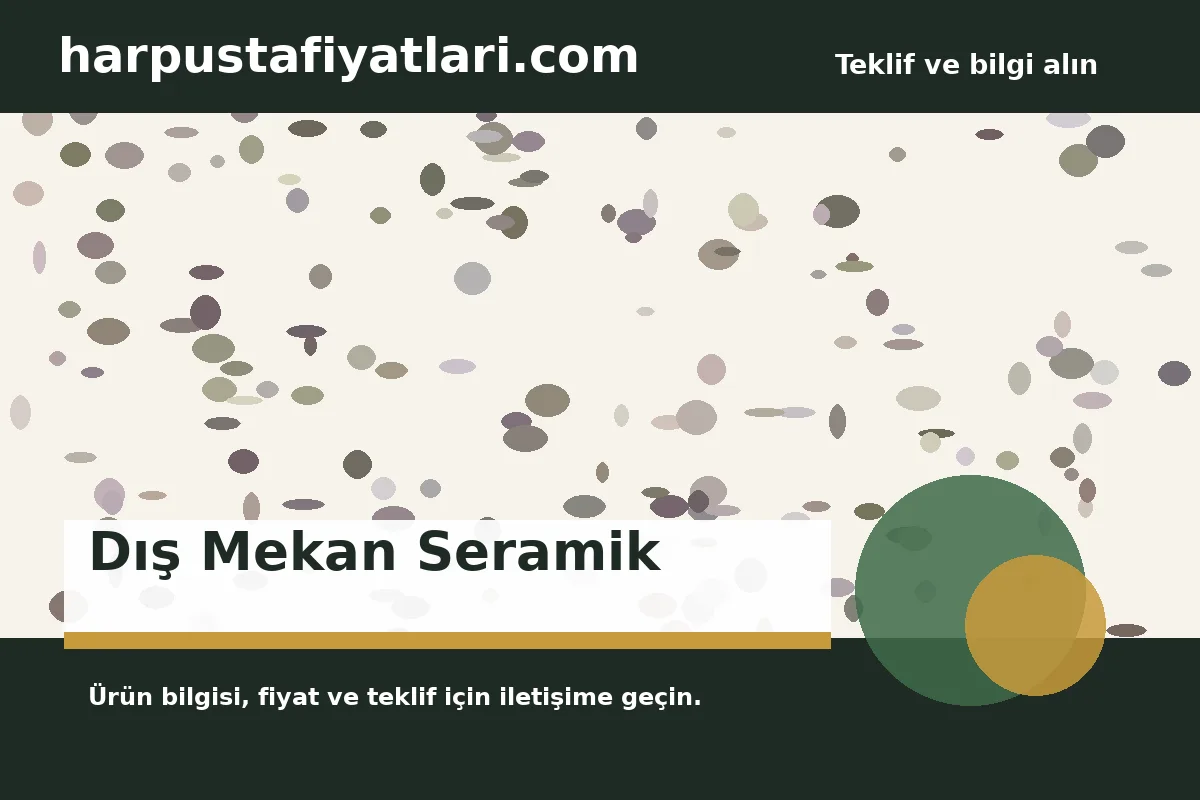 Dış Mekan Seramik ürün banner