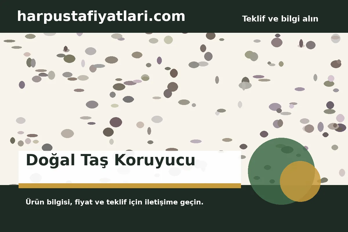 Doğal Taş Koruyucu ürün banner