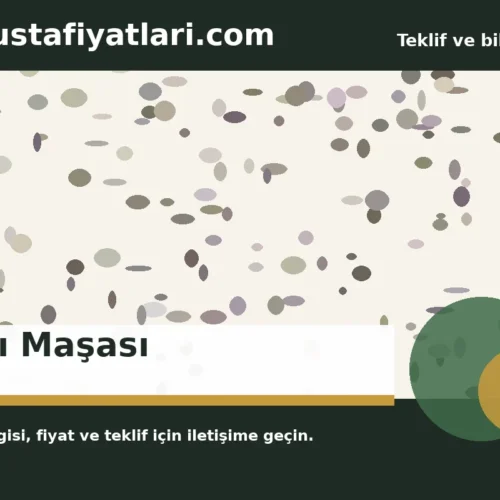 Askı Maşası - Harpuşta Fiyatları