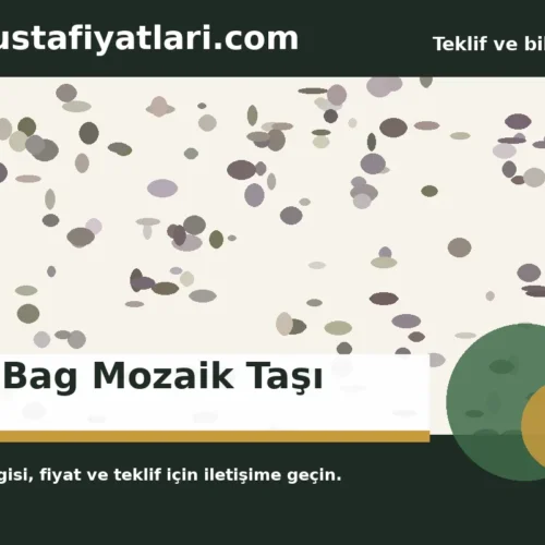 Big Bag Mozaik Taşı - Harpuşta Fiyatları