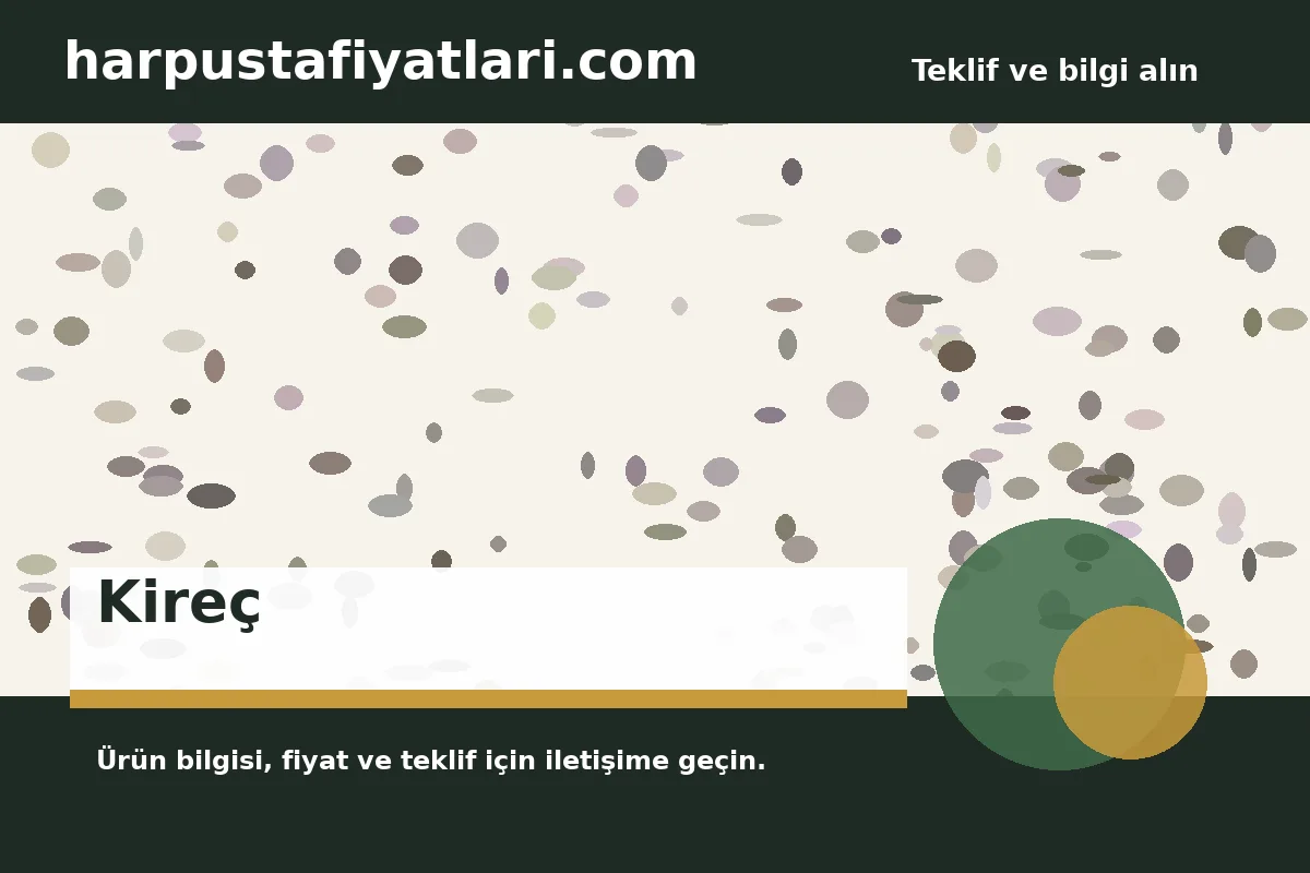 Kireç ürün banner