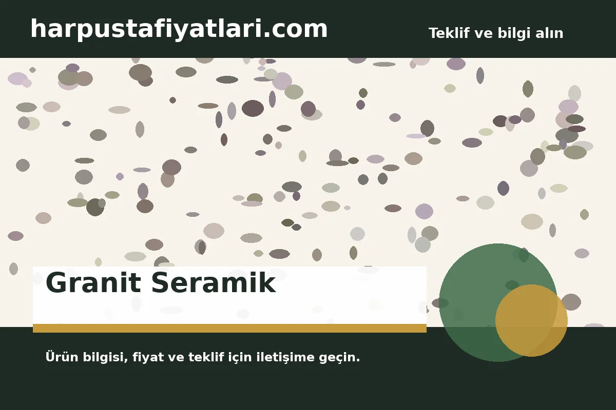 Granit Seramik ürün banner