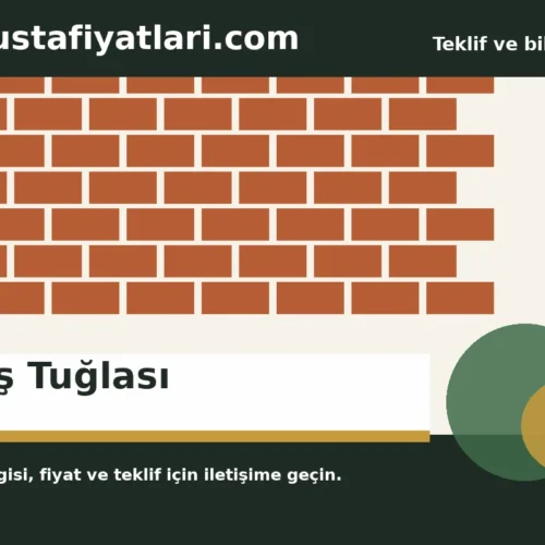 Ateş Tuğlası - Harpuşta Fiyatları