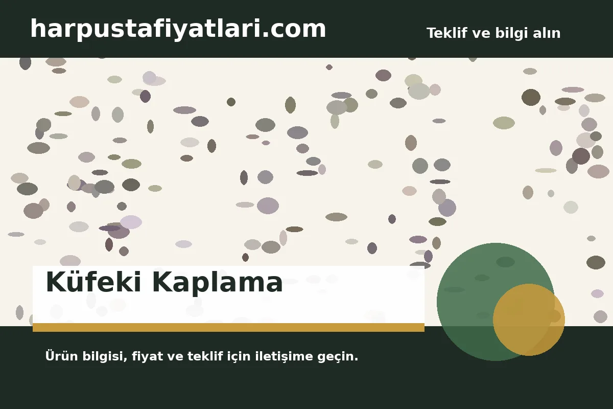 Küfeki Kaplama ürün banner