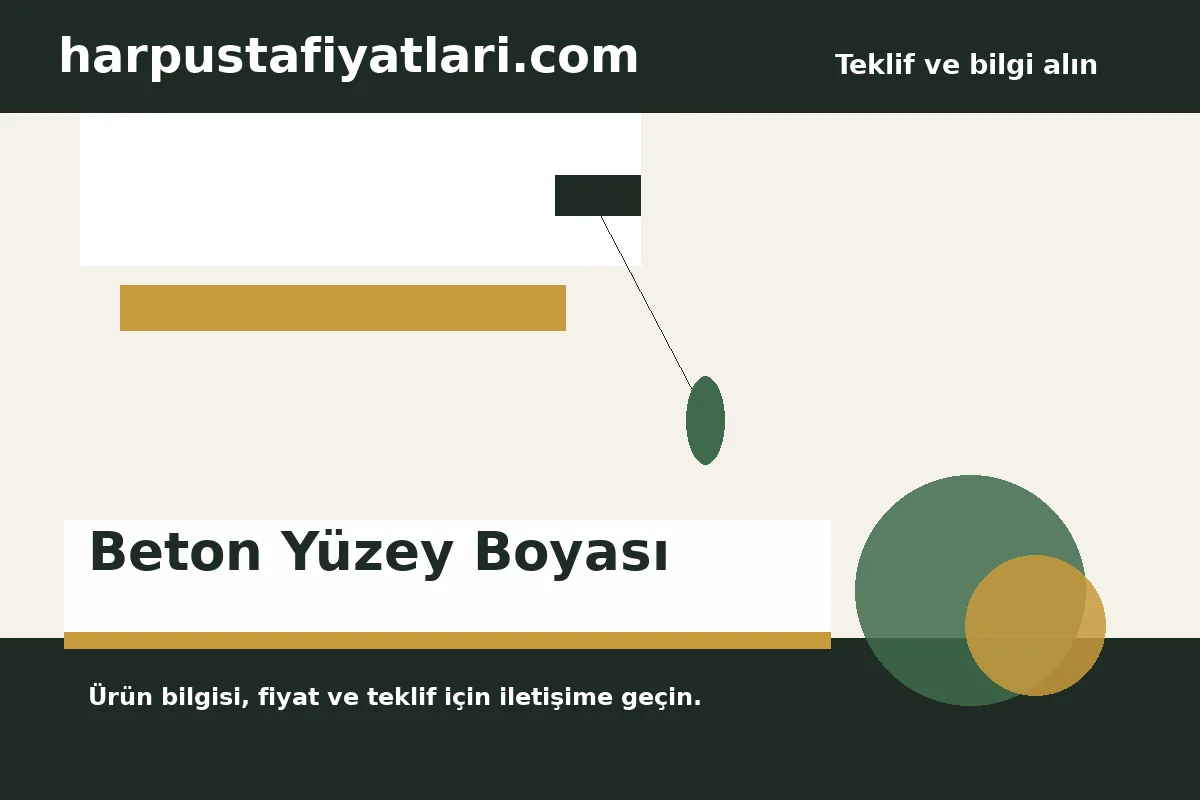 Beton Yüzey Boyası ürün banner