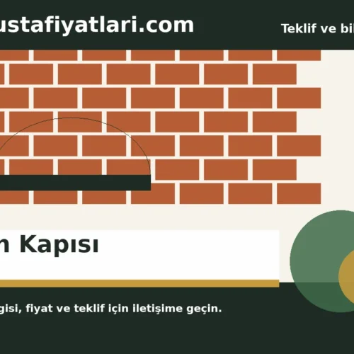 Fırın Kapısı - Harpuşta Fiyatları