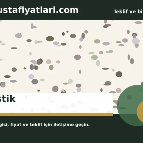 Mastik - Harpuşta Fiyatları