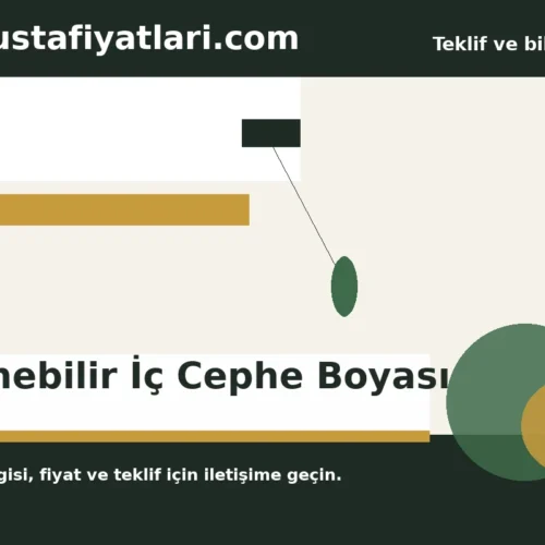 Silinebilir İç Cephe Boyası - Harpuşta Fiyatları