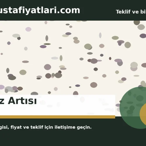 Derz Artısı - Harpuşta Fiyatları