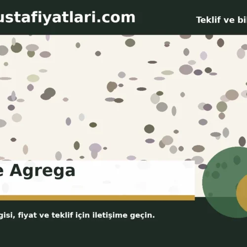 İnce Agrega - Harpuşta Fiyatları
