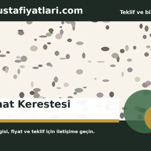İnşaat Kerestesi - Harpuşta Fiyatları