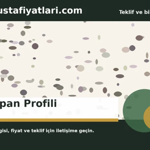 Alçıpan Profili - Harpuşta Fiyatları