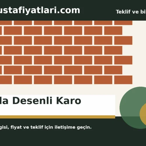 Tuğla Desenli Karo - Harpuşta Fiyatları