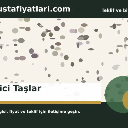 Kesici Taşlar - Harpuşta Fiyatları