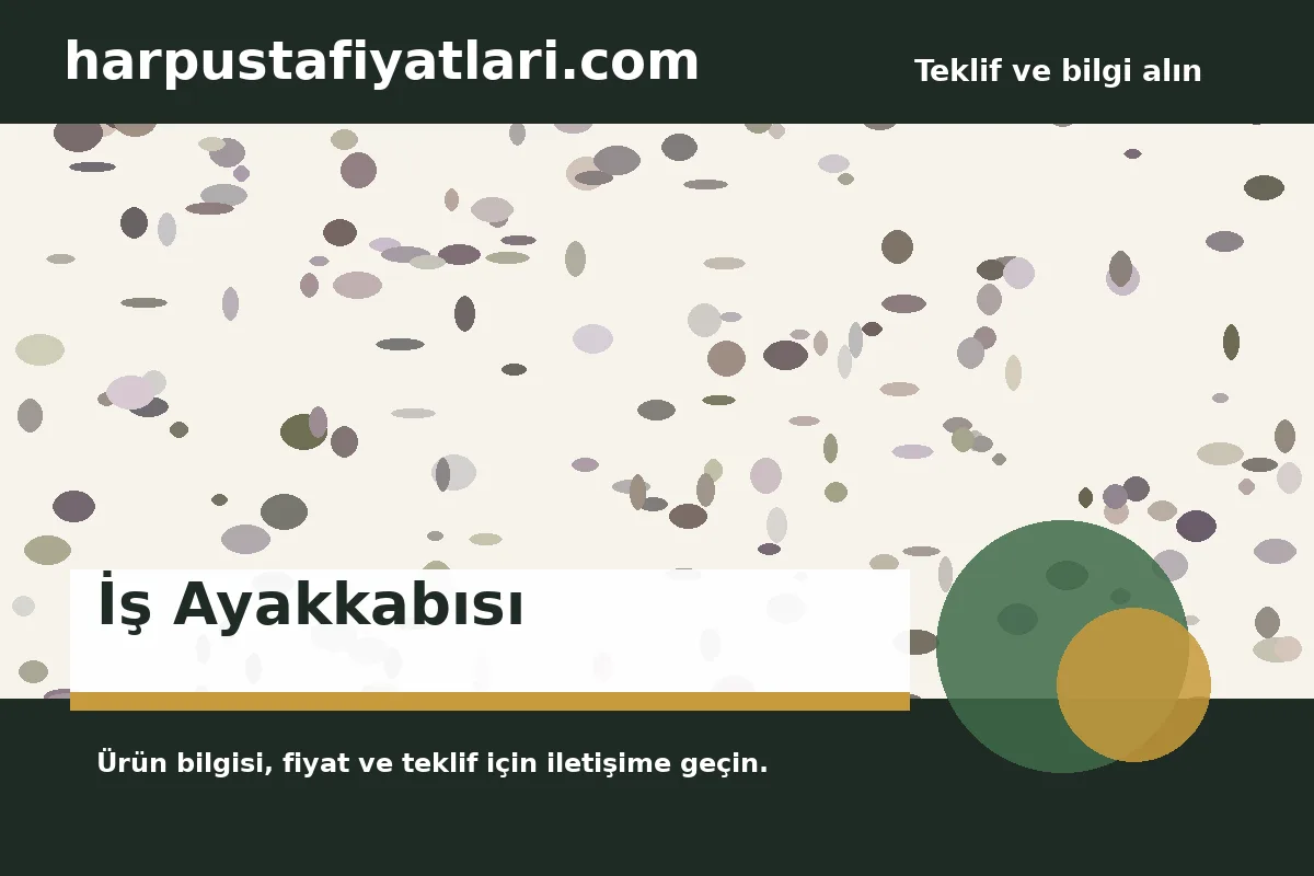 İş Ayakkabısı ürün banner