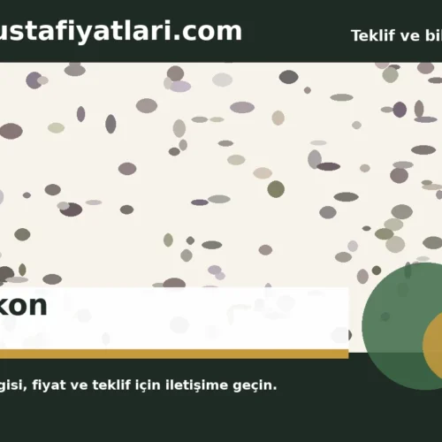 Silikon - Harpuşta Fiyatları