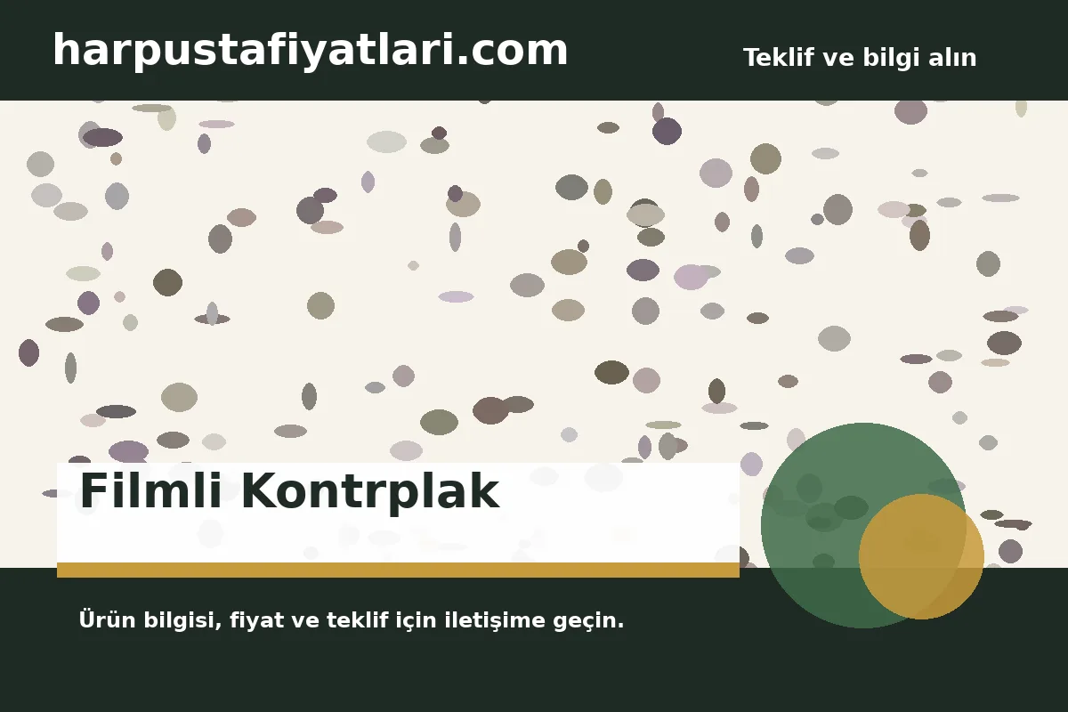 Filmli Kontrplak ürün banner
