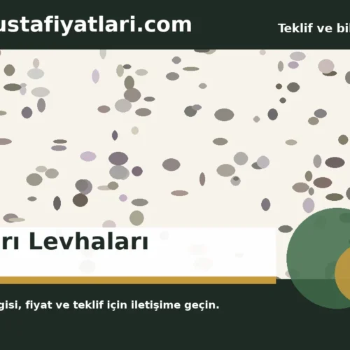 Uyarı Levhaları - Harpuşta Fiyatları