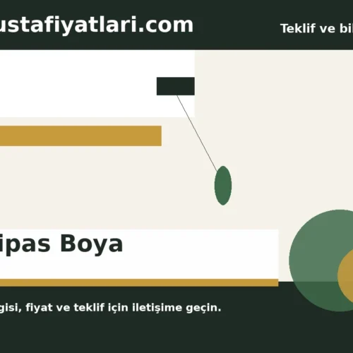 Antipas Boya - Harpuşta Fiyatları