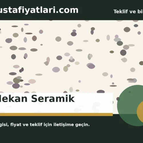 İç Mekan Seramik - Harpuşta Fiyatları