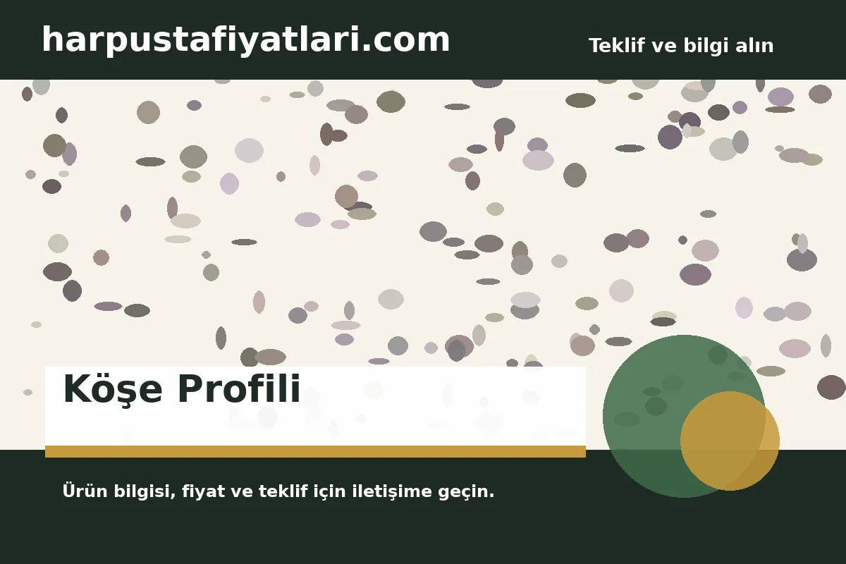 Köşe Profili ürün banner