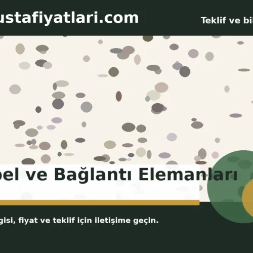 Dübel ve Bağlantı Elemanları - Harpuşta Fiyatları