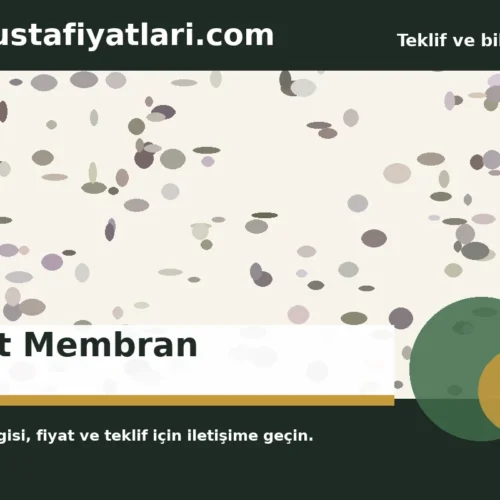 Likit Membran - Harpuşta Fiyatları