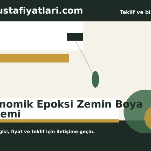 Ekonomik Epoksi Zemin Boya Sistemi - Harpuşta Fiyatları