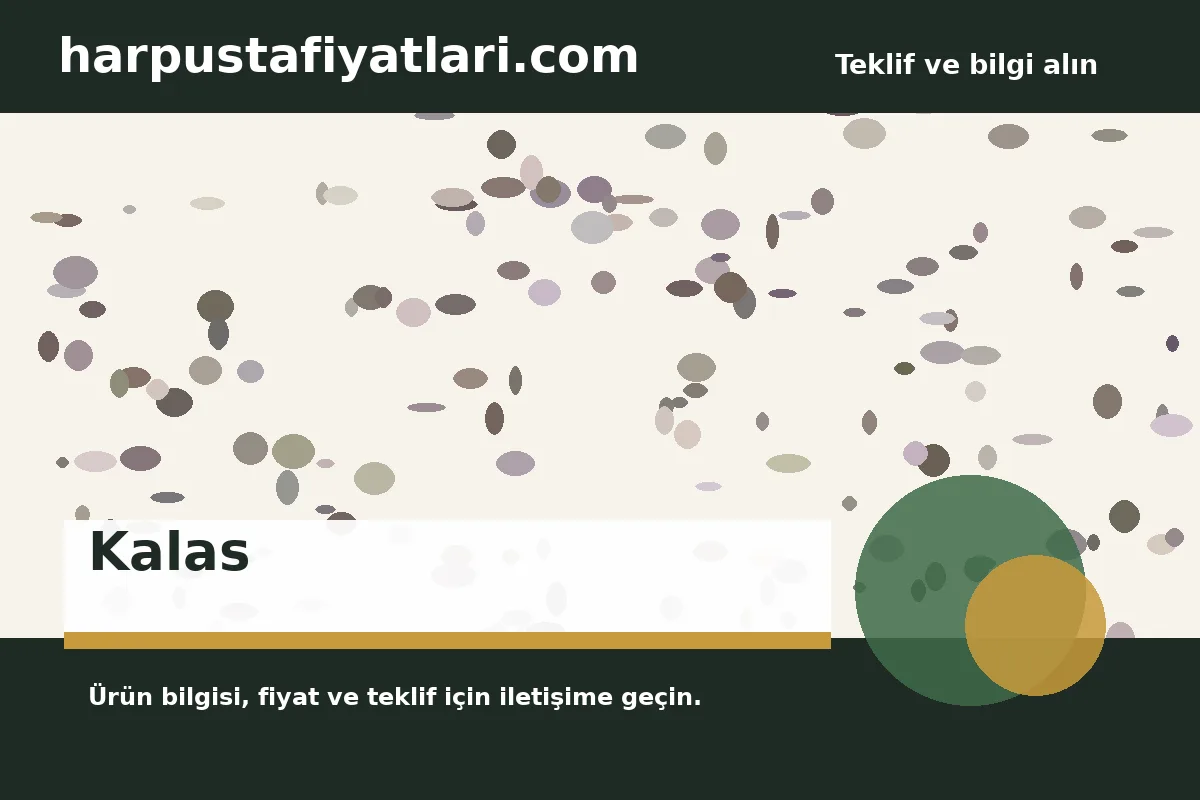Kalas ürün banner