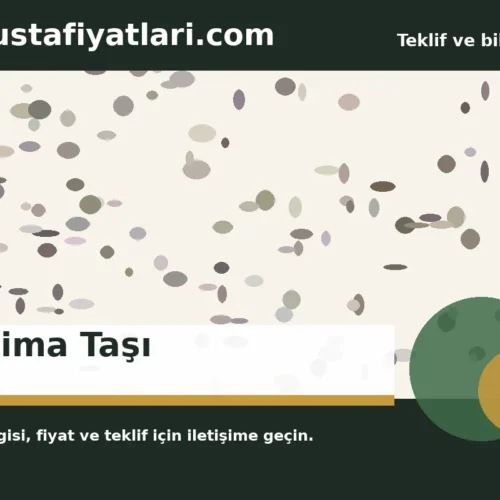 Podima Taşı - Harpuşta Fiyatları