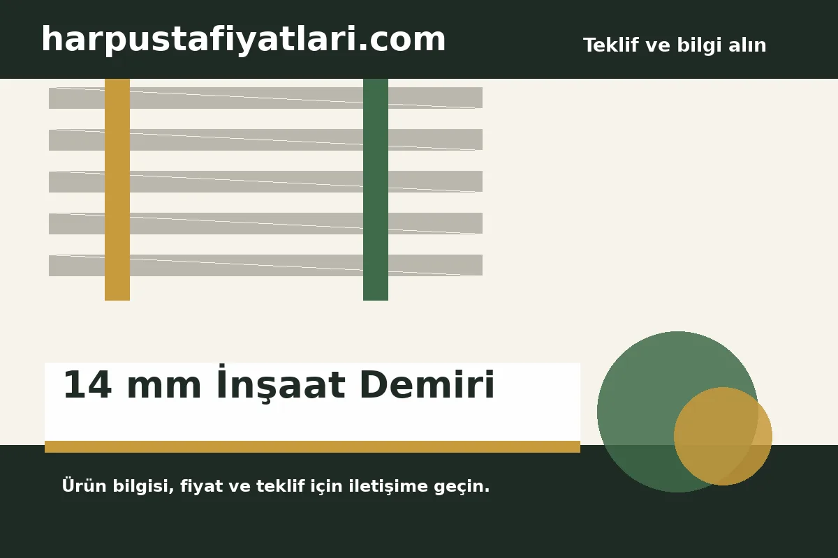 14 mm İnşaat Demiri ürün banner
